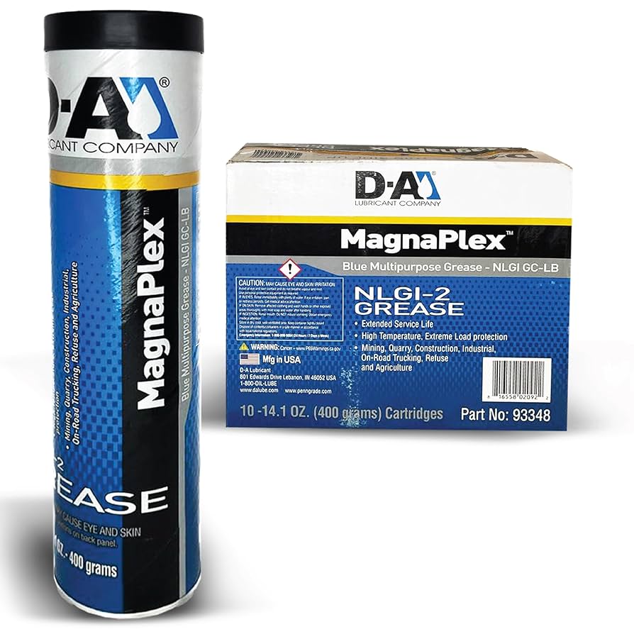 Amazon.com: D-A LUBRICANT COMPANY 12727T, Magnaplex NLGI 2